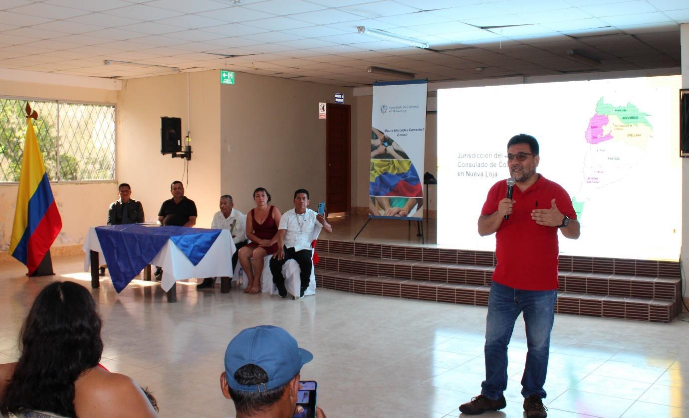 Así rindió cuentas el Consulado de Colombia en Nueva Loja