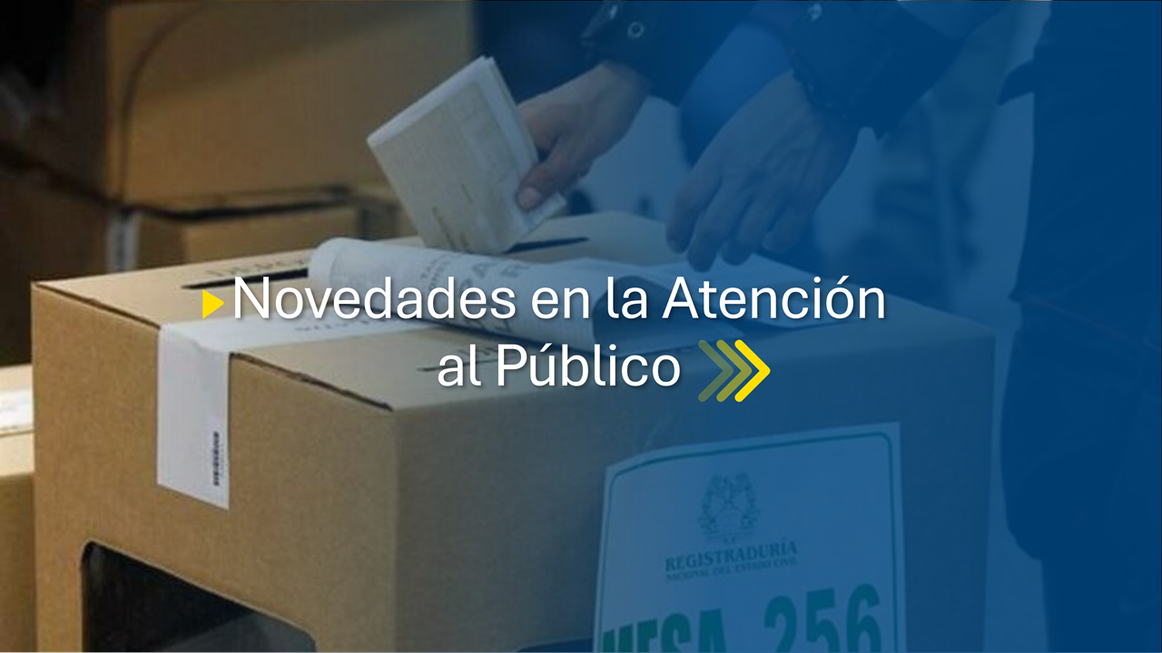 Banner general no atención al público por cierre de elecciones