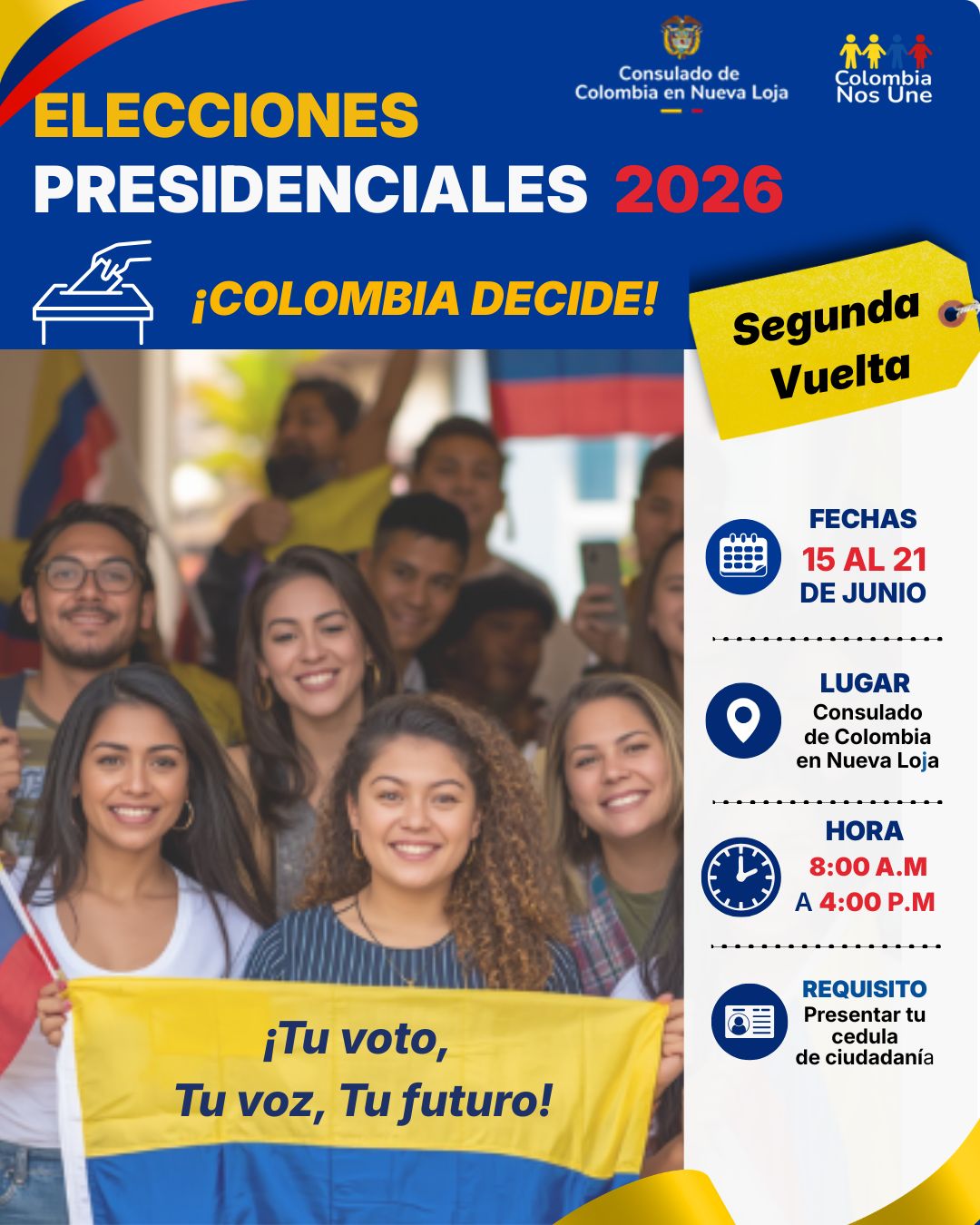 Eleccciones presidenciales segunda vuelta 