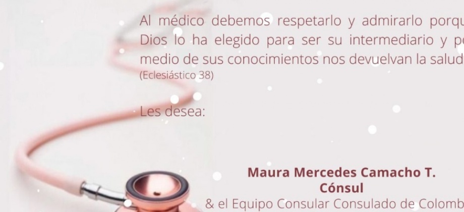  Feliz día del médico