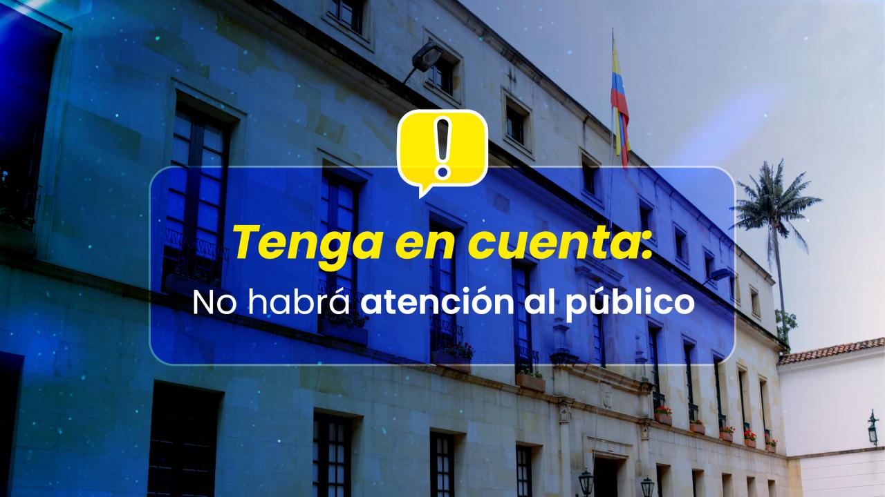 El Consulado de Colombia en Nueva Loja no tendrá atención al público el lunes 25 de mayo de 2026