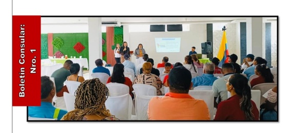 Consulado de Colombia en Nueva Loja realizó el evento ¡Hacia la reparación y en búsqueda del perdón!