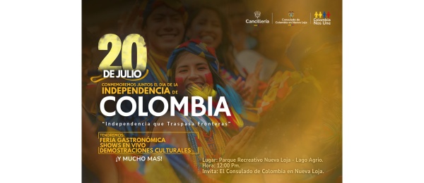 Colombia Nos Une: Independencia que Traspasa Fronteras - Conmemoración del 20 de Julio en el Exterior