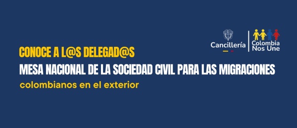 Resultados de los delegados designados en la Mesa Nacional de la Sociedad Civil para las Migraciones