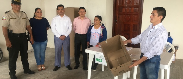 Inició la jornada electoral presidencial 2018 para la segunda vuelta en el Consulado de Colombia en Nueva Loja