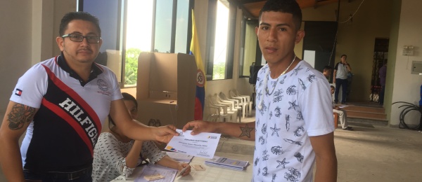 Consulado de Colombia en Nueva Loja inició jornada final del proceso electoral en el exterior para Congreso y consultas interpartidistas 2018